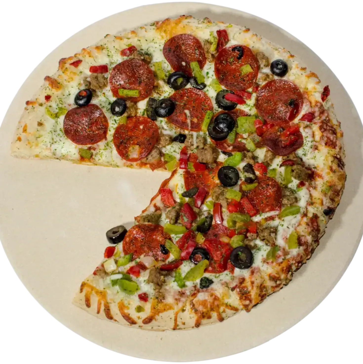 Char-Broil pizzasten rund