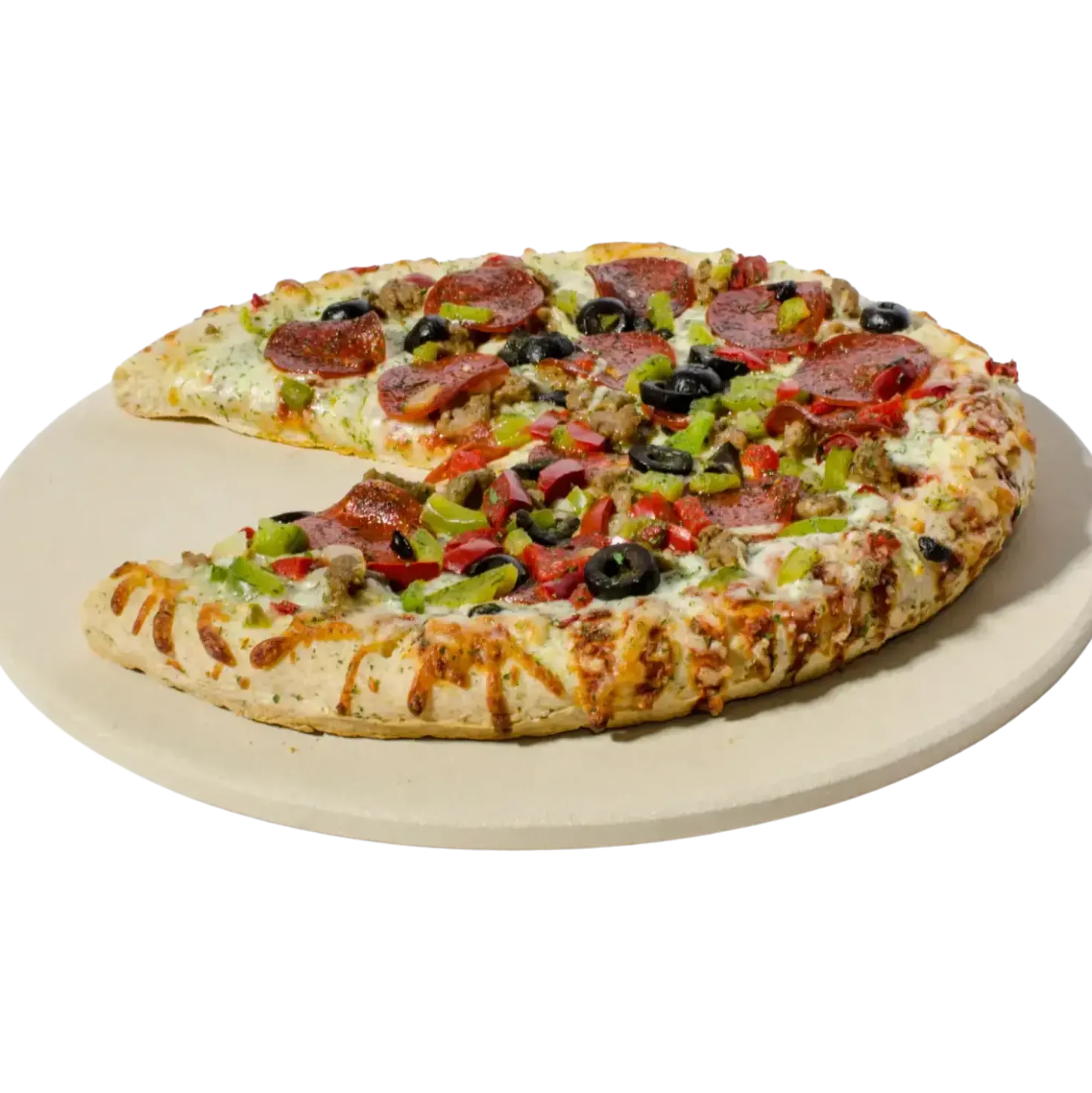Char-Broil pizzasten rund