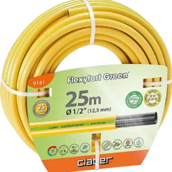 Claber Flexyfort Green vandslange gul 1/2" 25 m