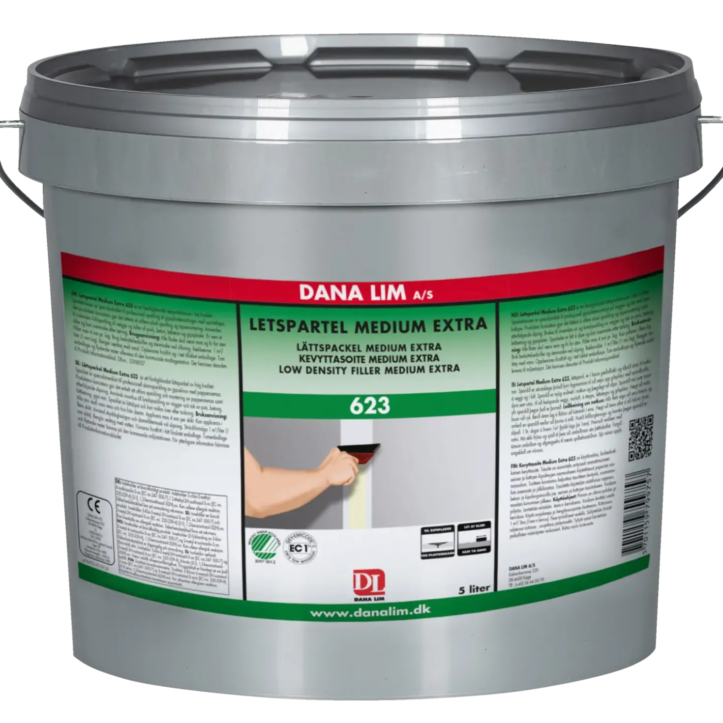 Dana Letspartel Medium Extra 623 - 5 L