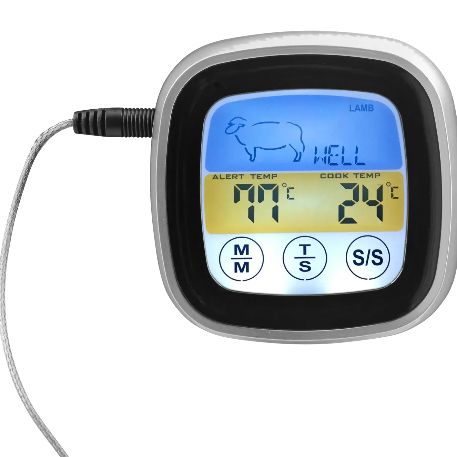Dangrill digitalt stegetermometer