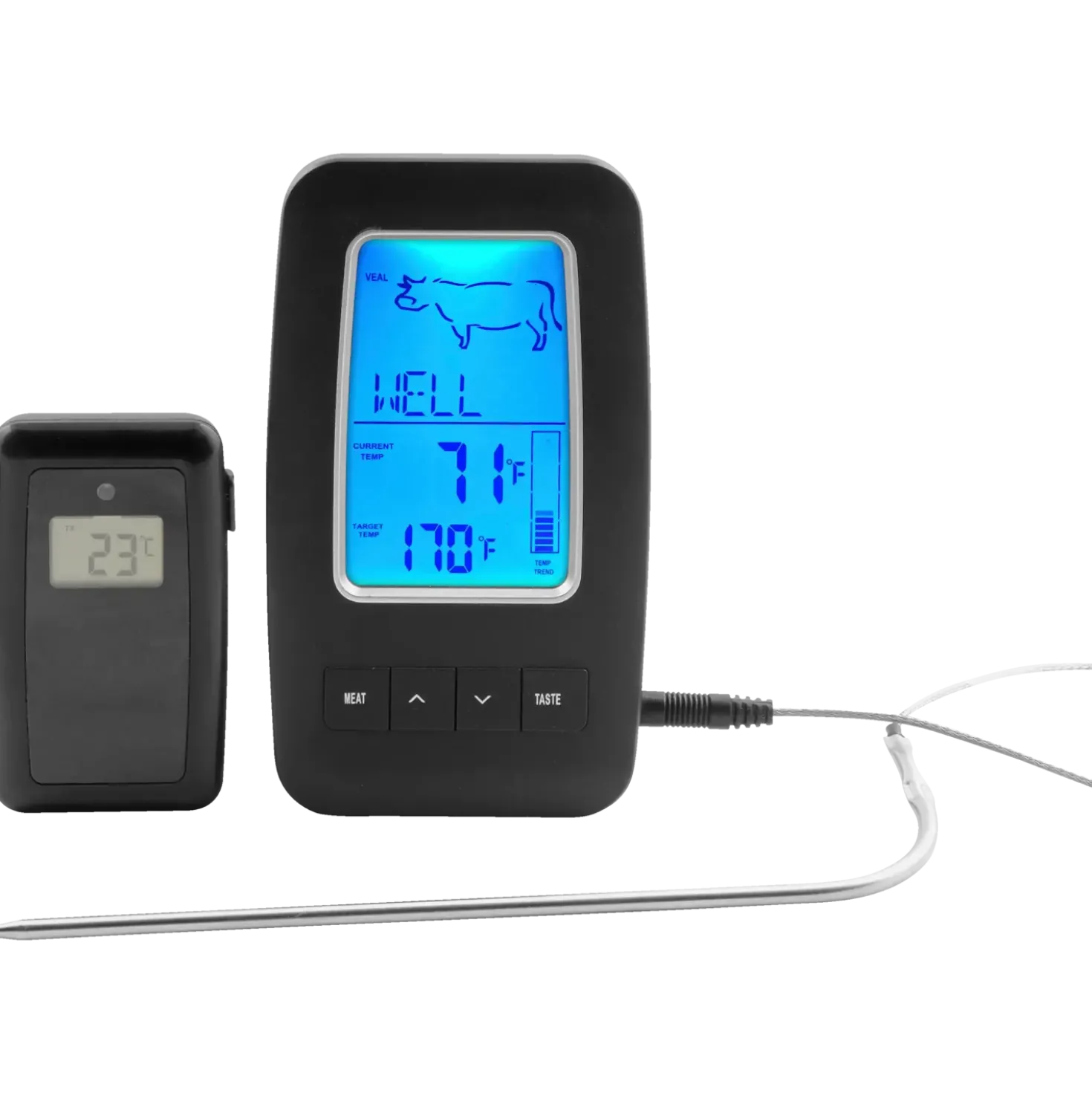 Dangrill digitalt stegetermometer