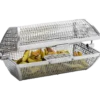 Dangrill rund rotisserikurv
