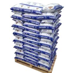 Davidsen træpiller 6 mm - palle med 900 kg / 60 poser á 15 kg