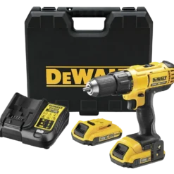 DeWALT DCD771D2-QW 18V bore-/skruemaskine 2x2.0 Ah batteri og lader