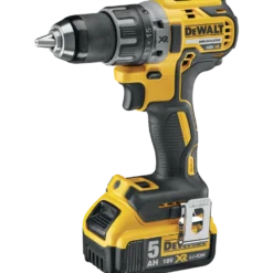 DeWALT DCD791P2 18V XR bore-/skruemaskine 2x5.0 Ah batterier og lader