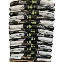 Dækbark 2250 liter, palle med 45 sække á 50 liter