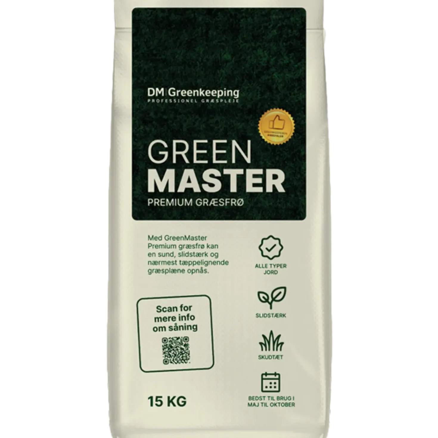 DM Greenkeeping GreenMaster premium græsfrø 15 kg