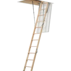 DOLLE clickFIX56 lofttrappe 3-d træstige 67,6x14x117,5 cm