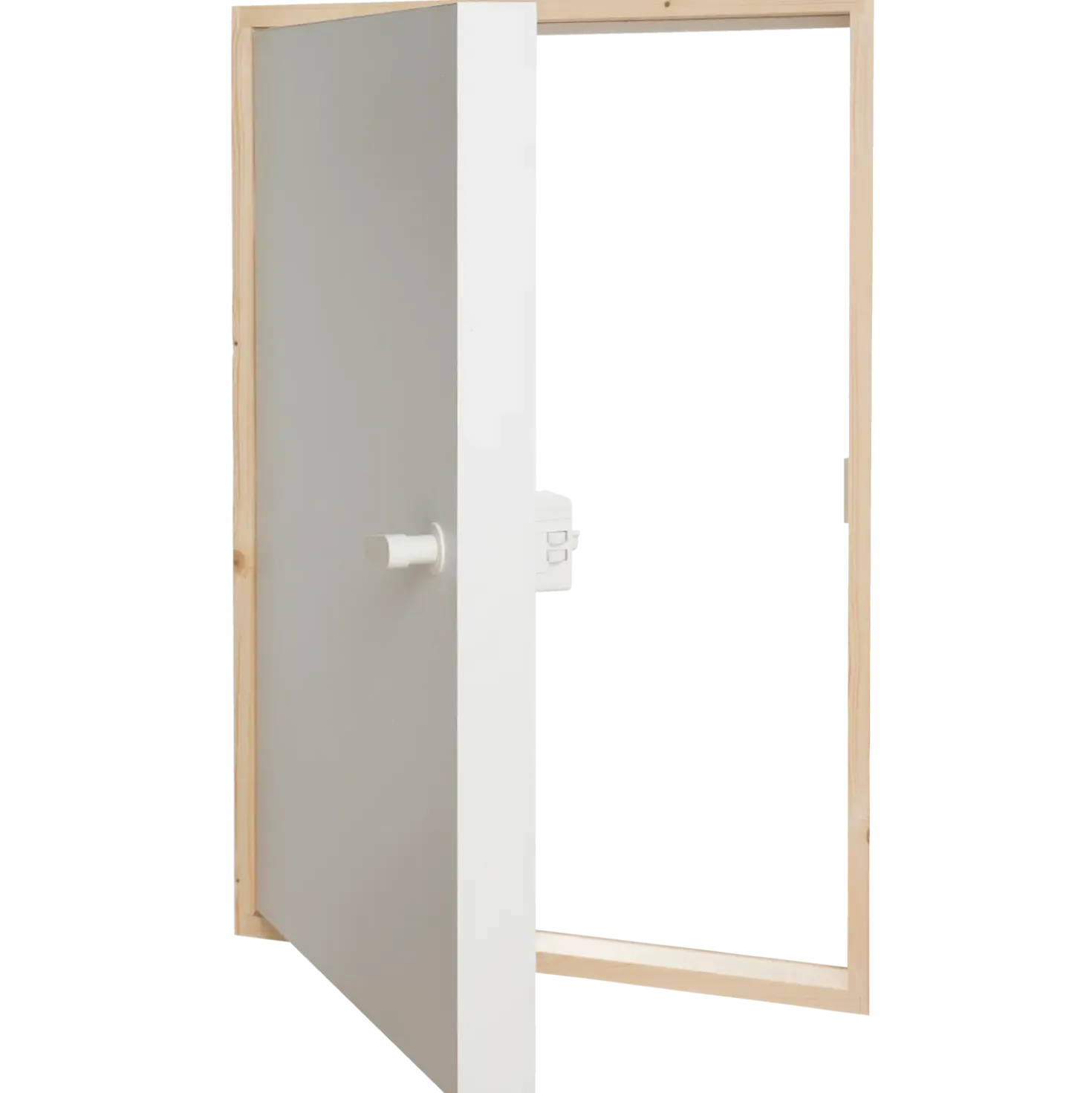 Dolle ClickFIX® 56WH skunklem hvidmalet udv. karm i 60x60 cm