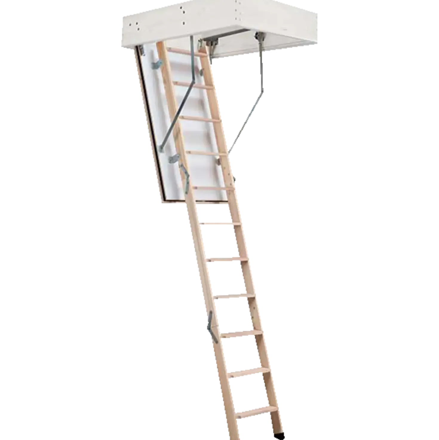 Dolle REI45 lofttrappe 3-delt 67,6x117,5 cm hvid