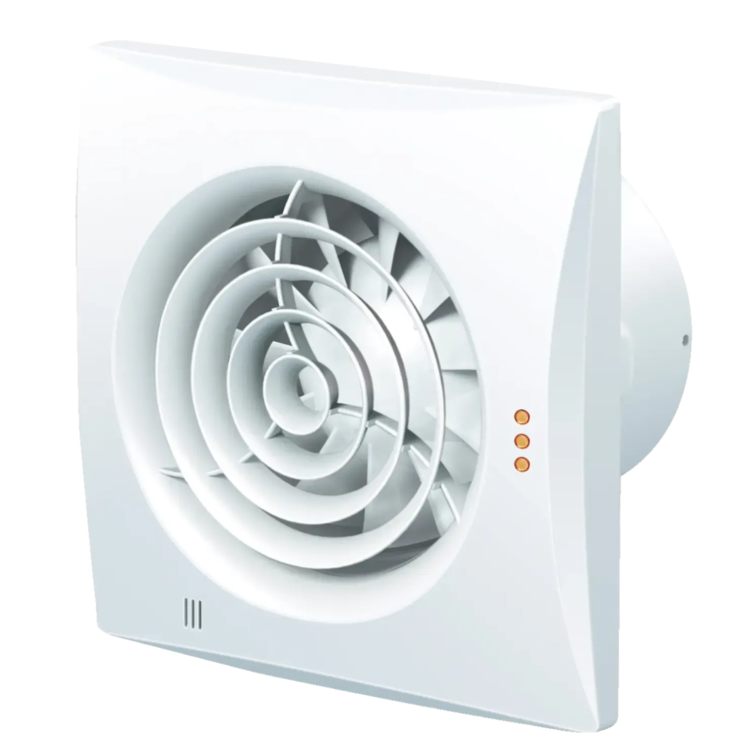 Duka Pro 30 ventilator u/styring hvid Ø99 mm