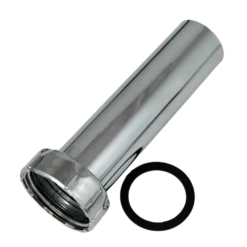 Dykrør t/vandlås 1 1/4"x32 mm krom