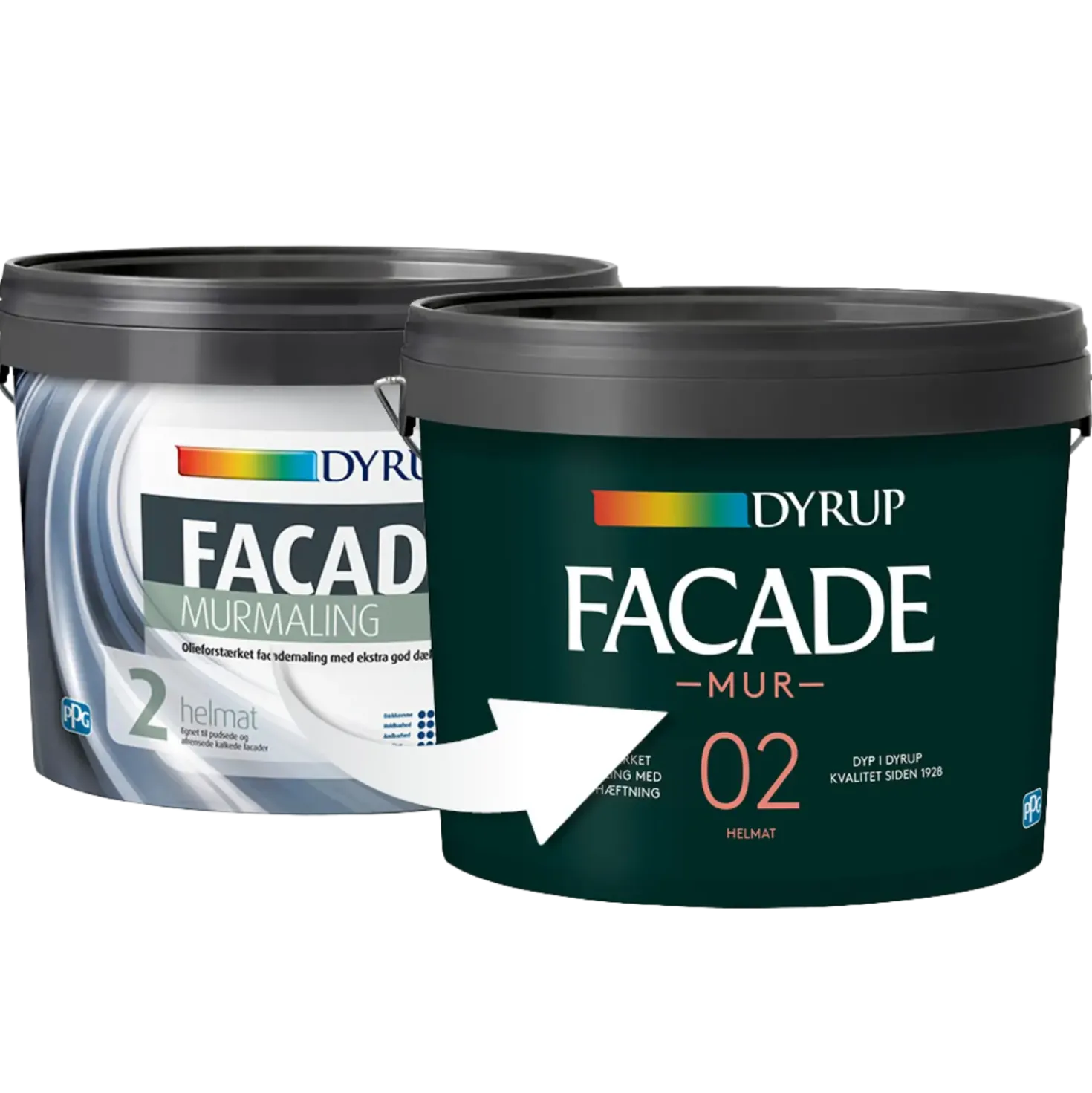 Dyrup facade 02 murmaling base 30 4,5 L
