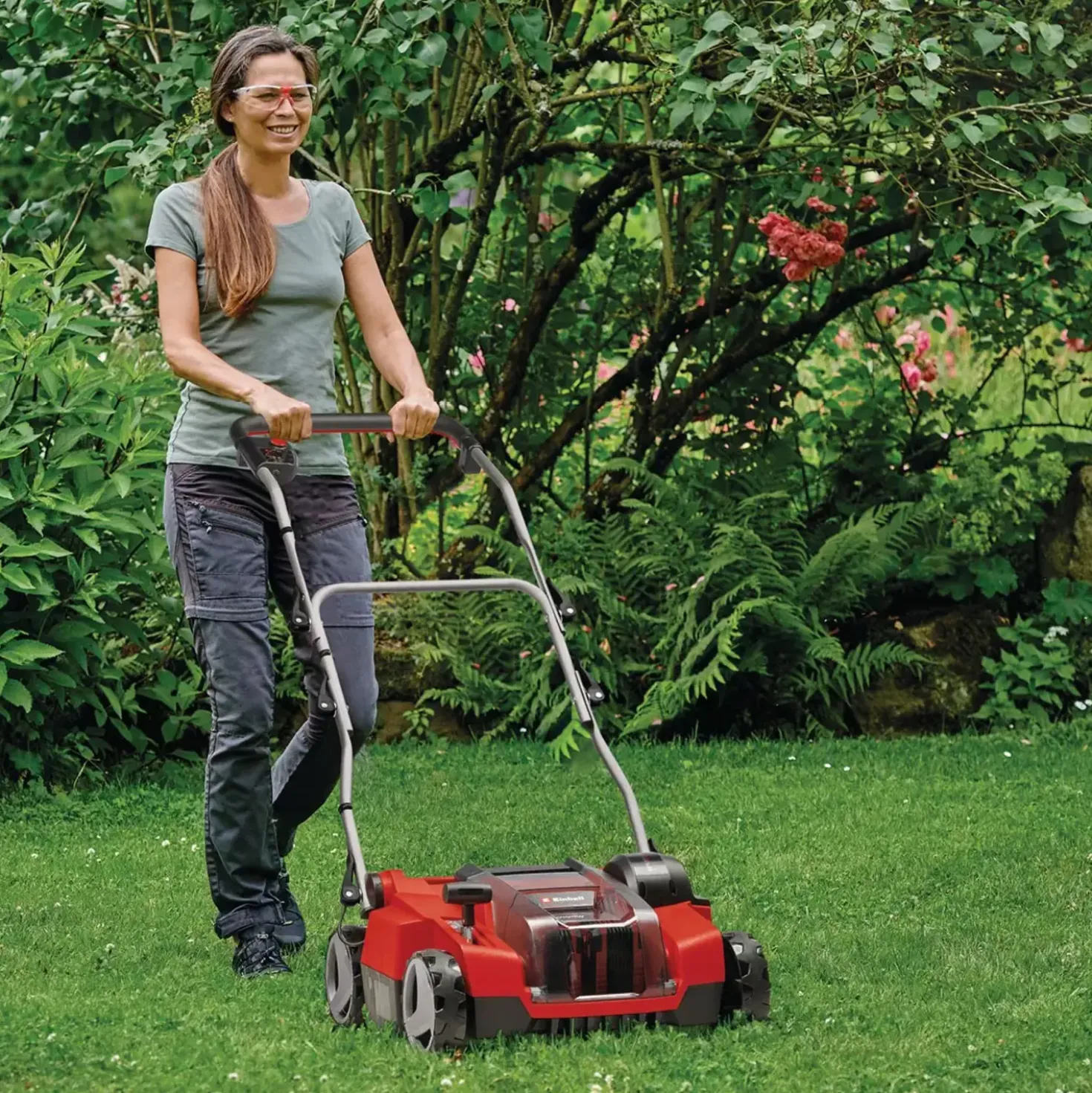 Einhell GE-SC 36/35 18V plænelufter/vertikalskærer 35 cm solo