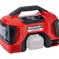 Einhell Pressito 18V hybridkompressor 6i1 med 8 dele solo