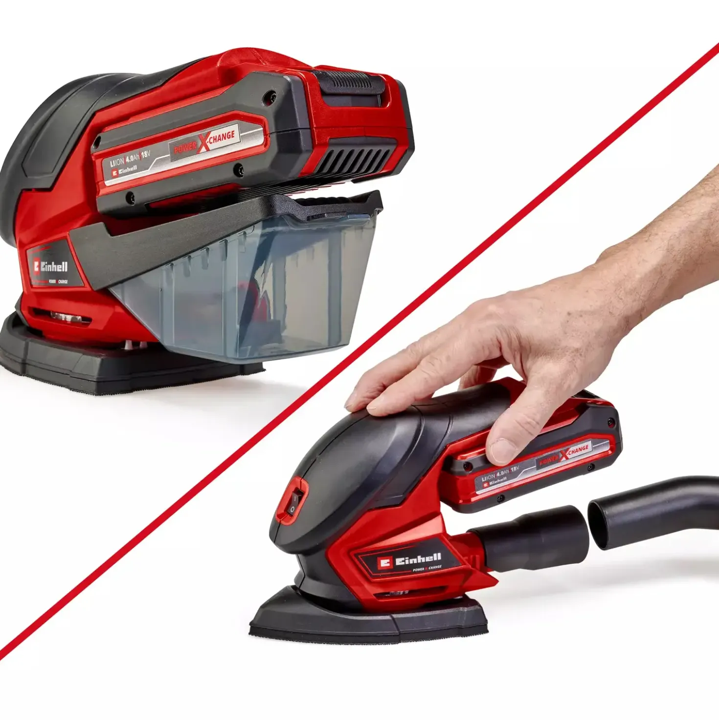 Einhell TE-OS 18/150 18V multisliber 150x150x100 mm solo