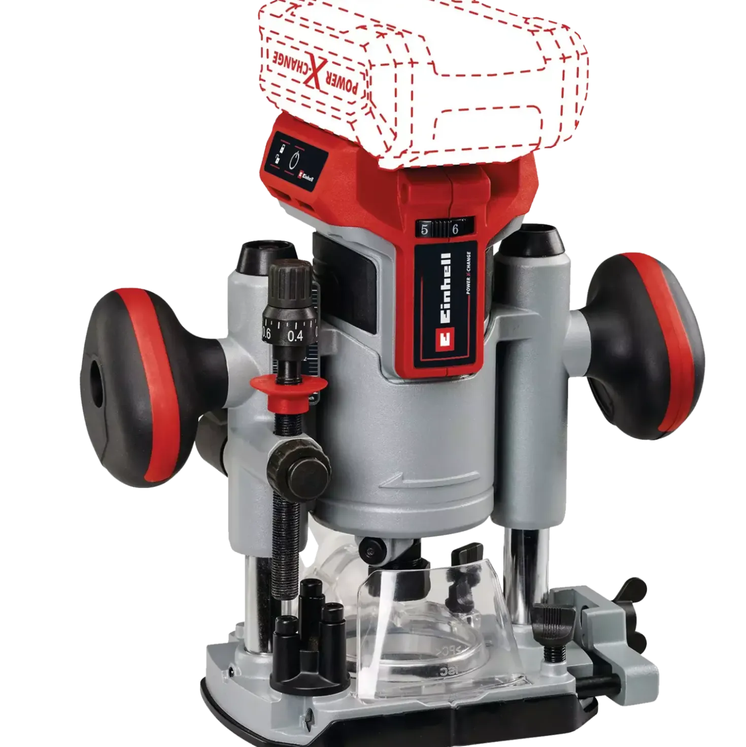 Einhell TP-RO 18 Li BL 18V overfræser solo