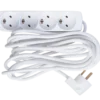 E-Line EDB stikdåse 4-vejs m/jord 5m 3x1,5 mm2