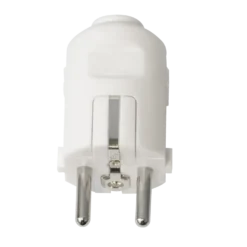 E-Line stikprop rund 16A hvid