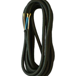 E-Line stofledning H03VV-F sort