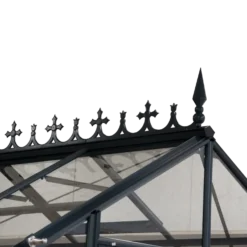 Elmholm Cresting/tagudsmykning antracit til Exclusiv Orangeri 17,65 m²