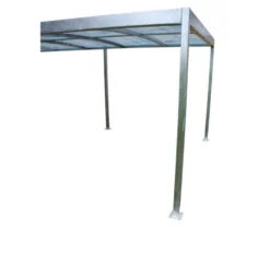 Elmholm enkelt carport 5382x3180 mm i galvaniseret stål