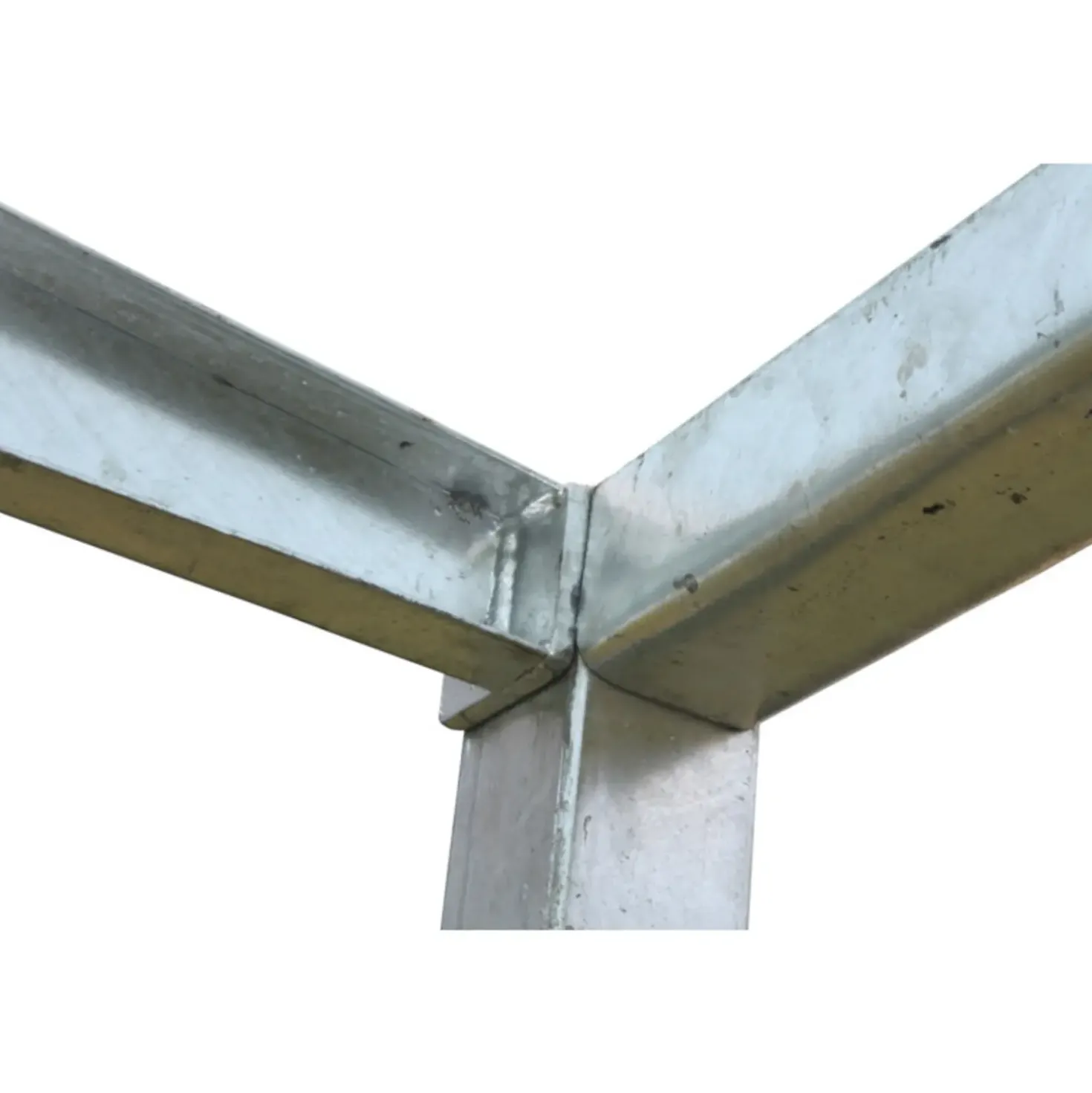 Elmholm enkelt carport 5382x3180 mm i galvaniseret stål