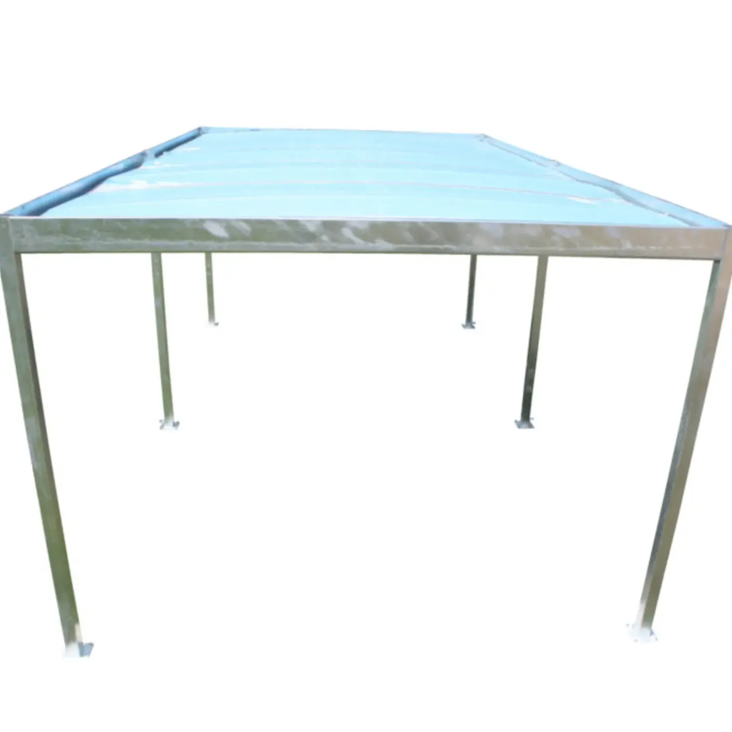 Elmholm enkelt carport 5382x3180 mm i galvaniseret stål