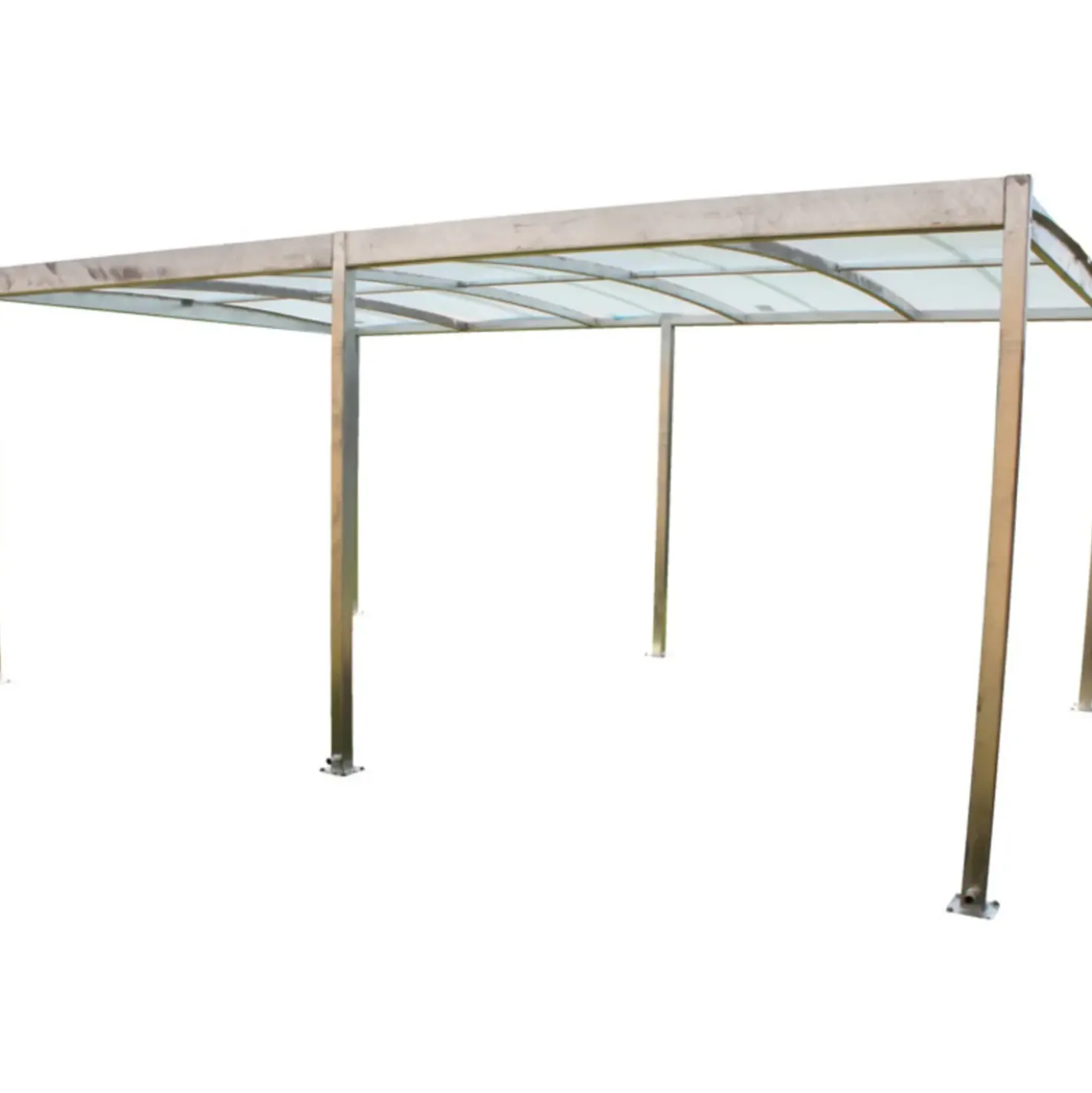 Elmholm enkelt carport 5382x3180 mm i galvaniseret stål