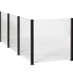 Elmholm glas t/hegn 95 cm klar