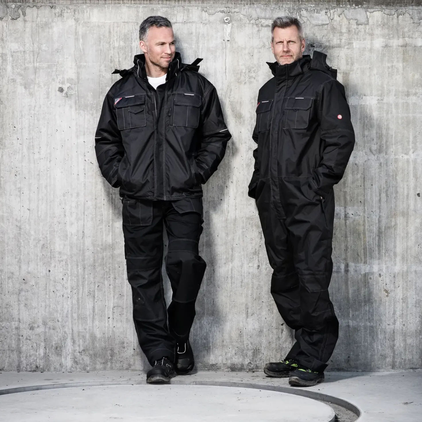ENGEL Combat håndværkerbukser med hængelommer sort str. 84