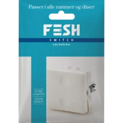 FESH SWITCH Curveline korrespondance afbryder 1,0 hvid