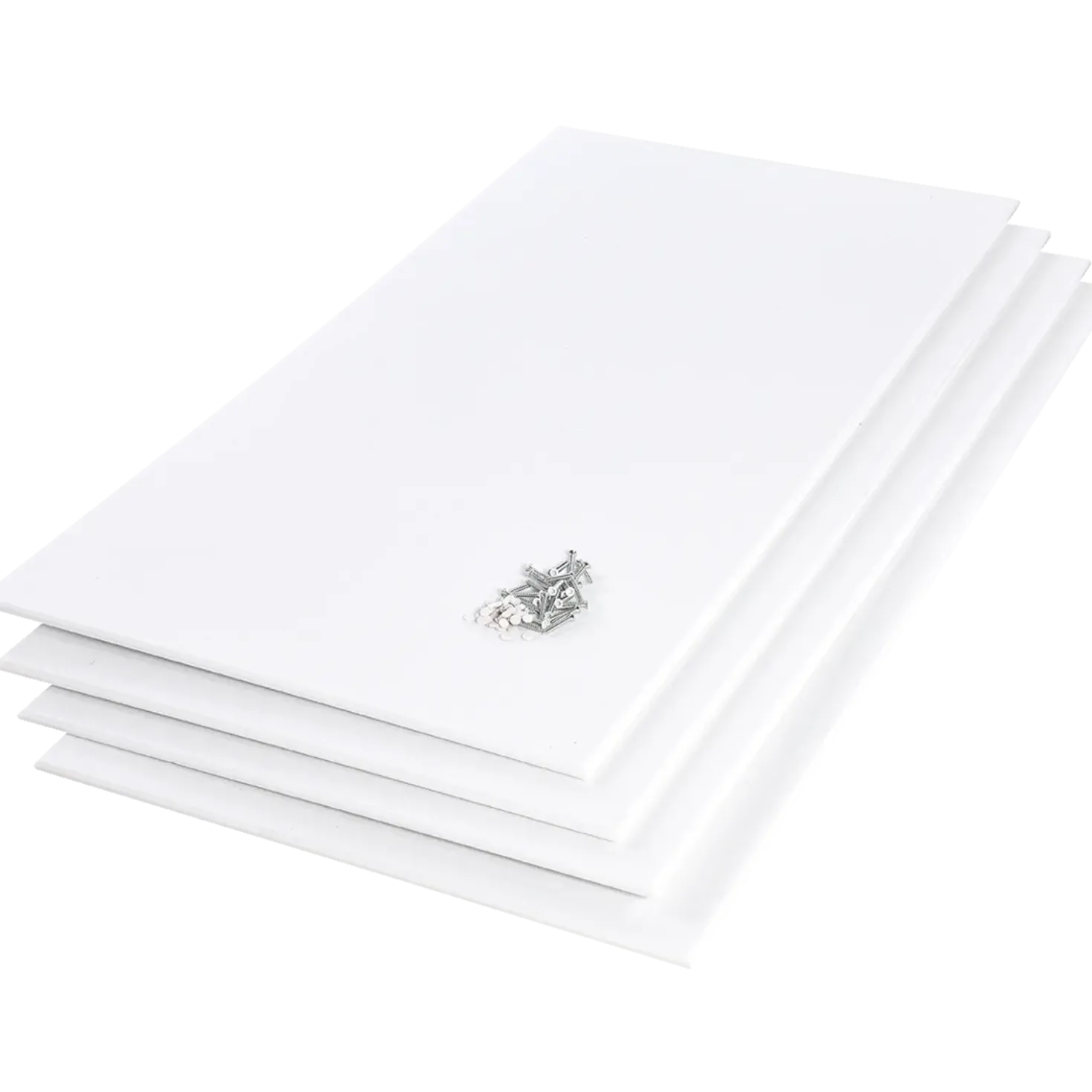 FibroTech FireGuard polyester 4 stk. 60x120 cm hvid