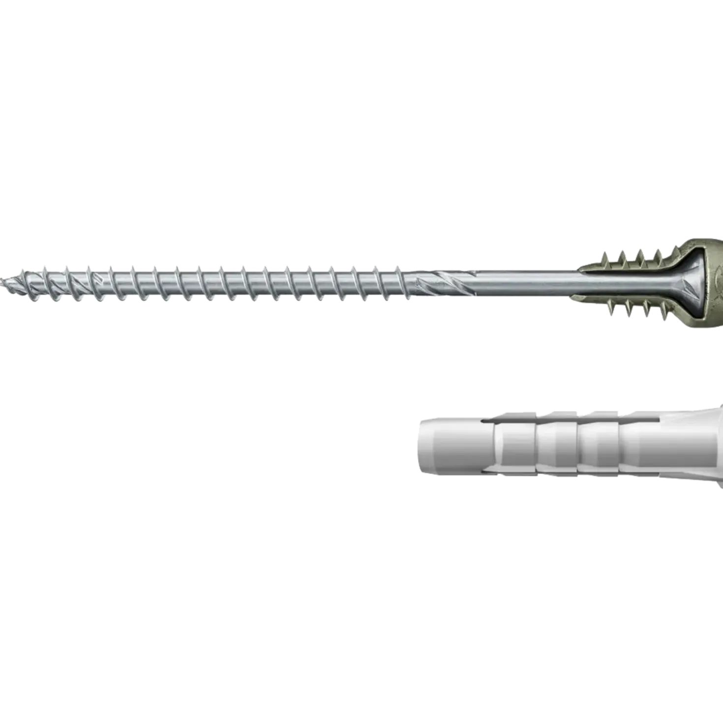 Fischer FAFS justerklips med skrue og dyvel 5x90 TX25 100 stk