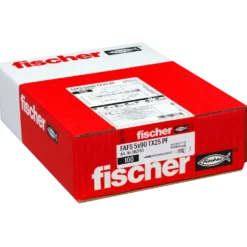 Fischer FAFS justerklips med skrue og dyvel 5x90 TX25 100 stk