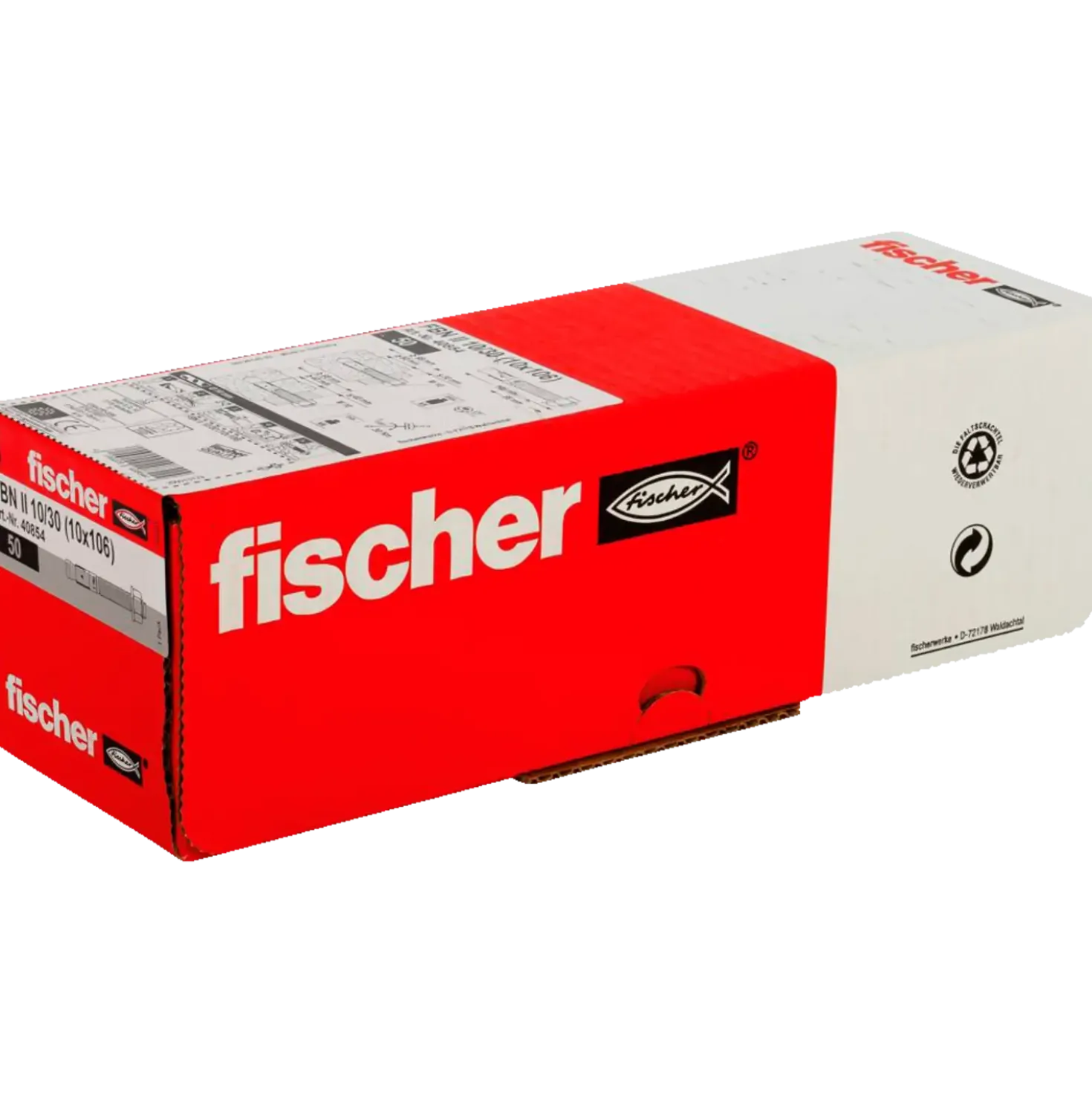 Fischer FBN II 10/30-106 betonanker 50 stk