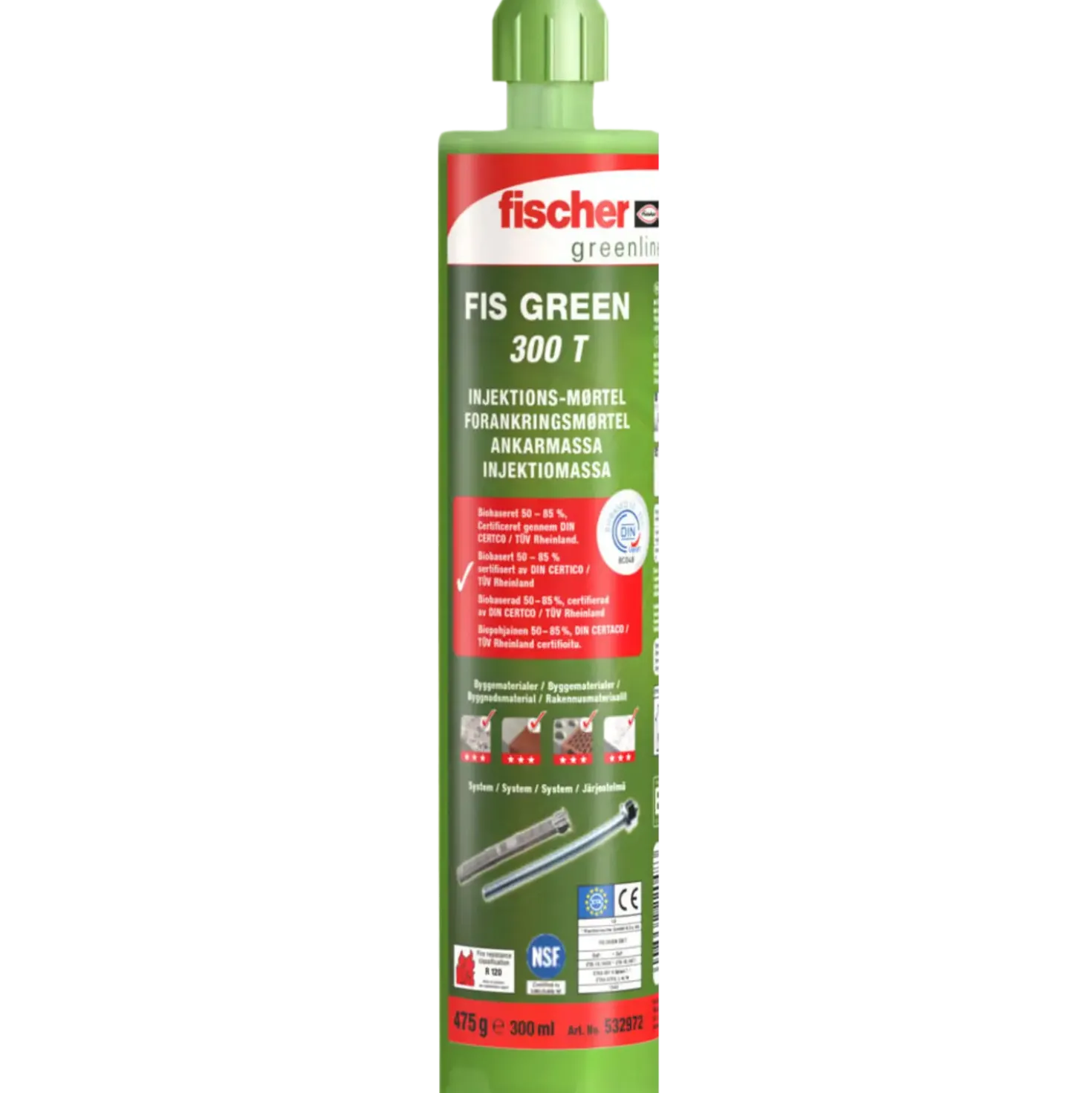 Fischer FIS 300T injektionsmørtel