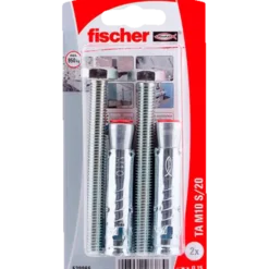 Fischer TA M10 S/10 stålanker 2 stk