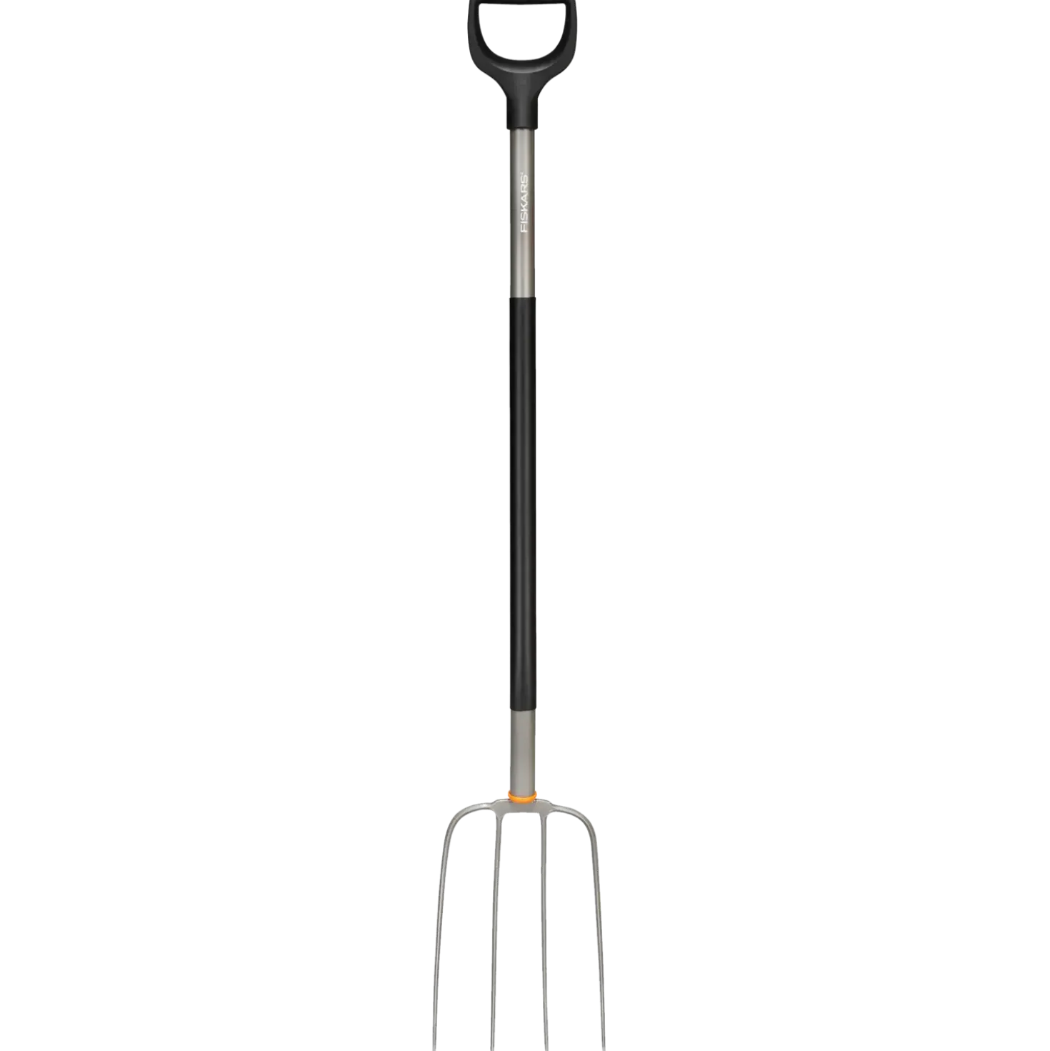Fiskars ergonomisk kompostgreb grå
