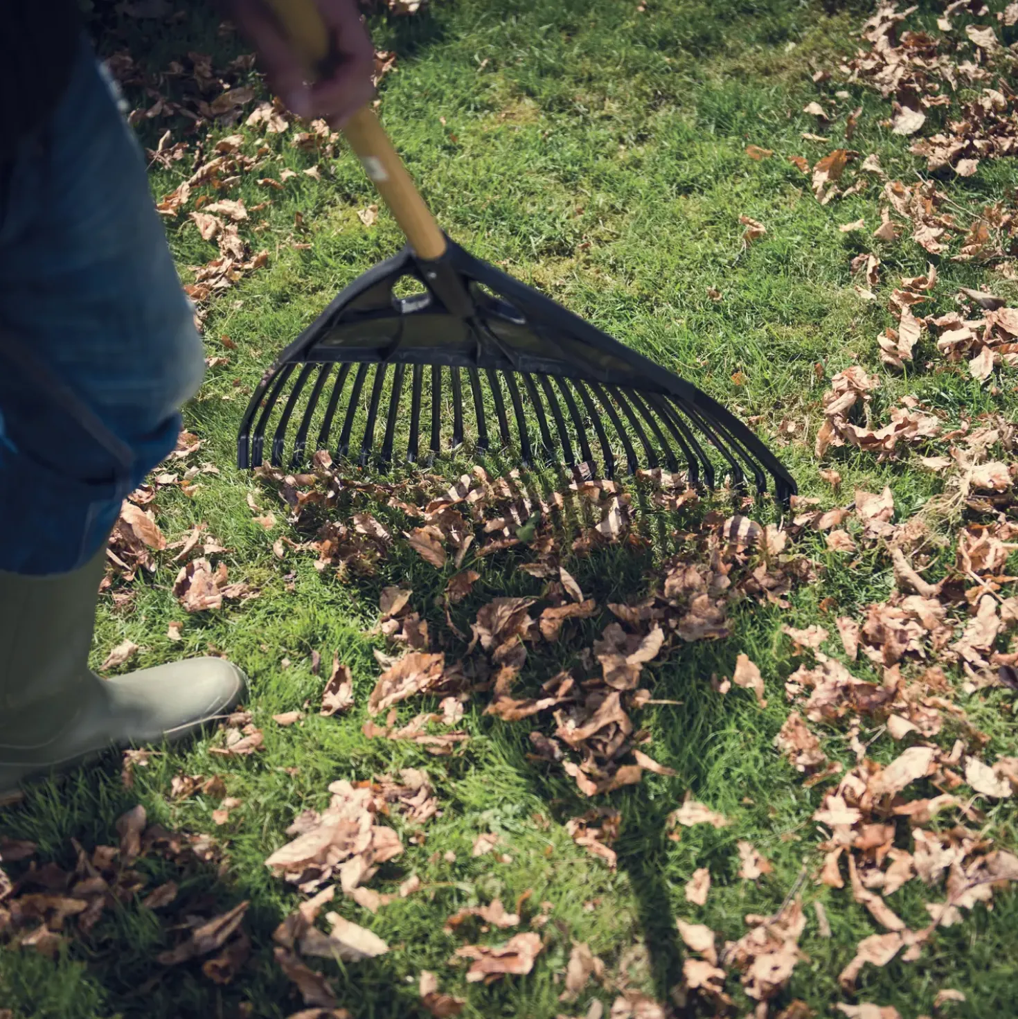 Fiskars løvrive sort XL