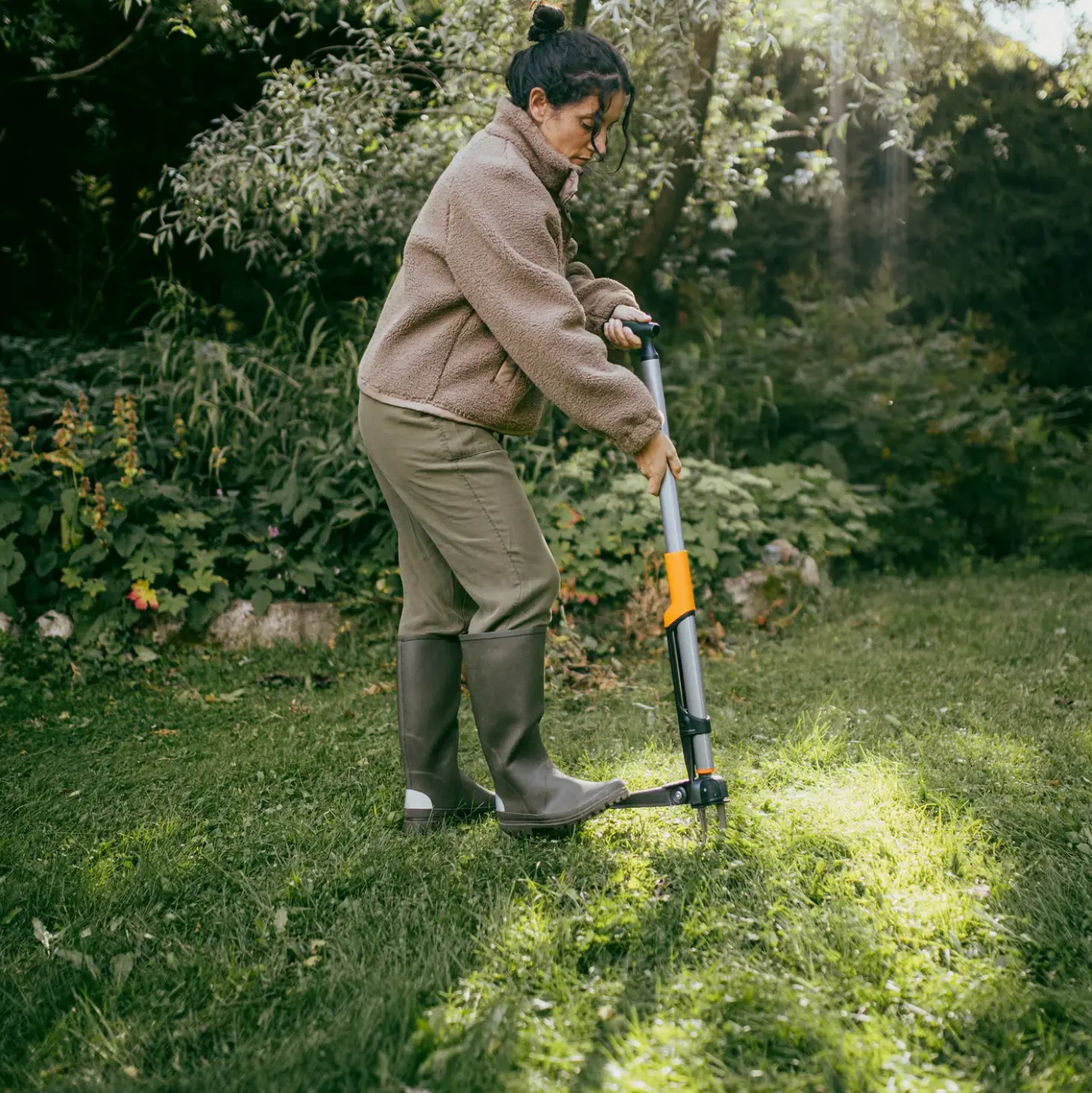 Fiskars mælkebøttefjerner ergonomisk