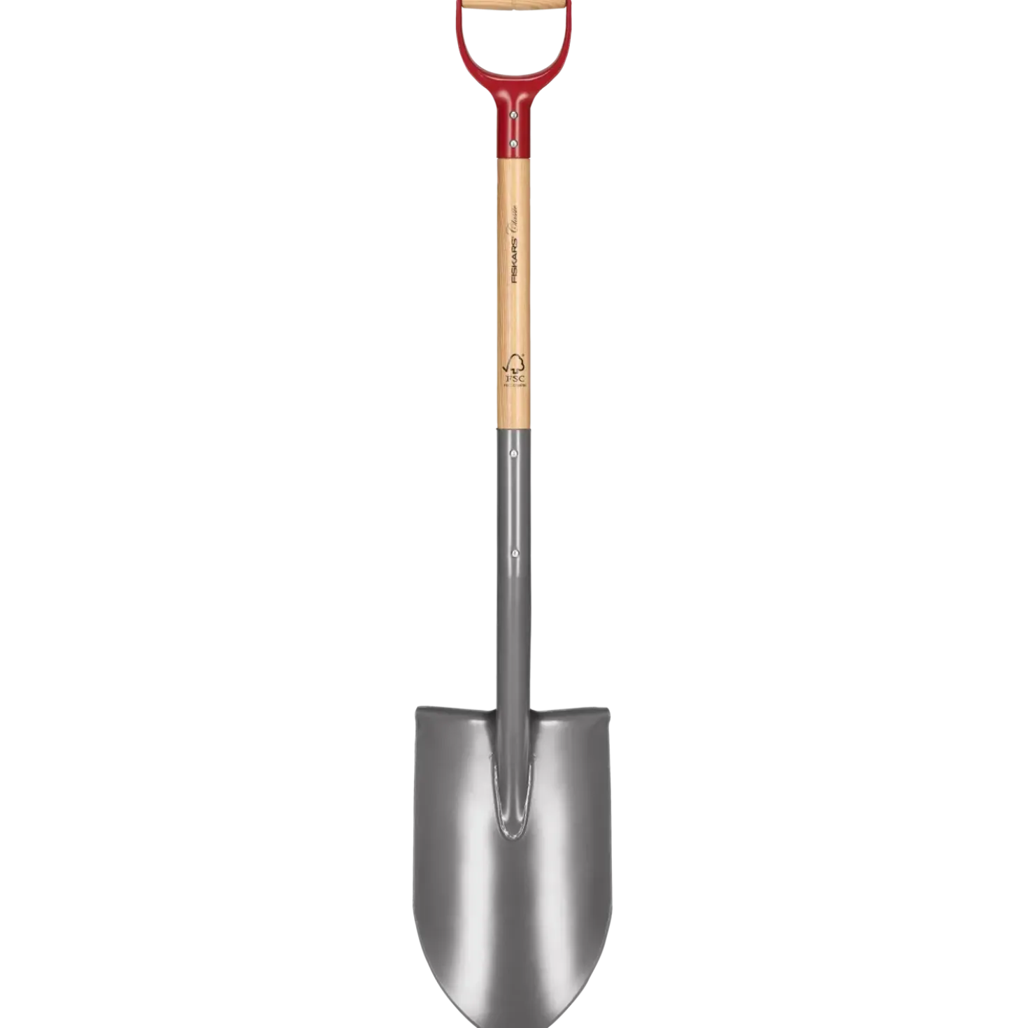 Fiskars pro havespade grå
