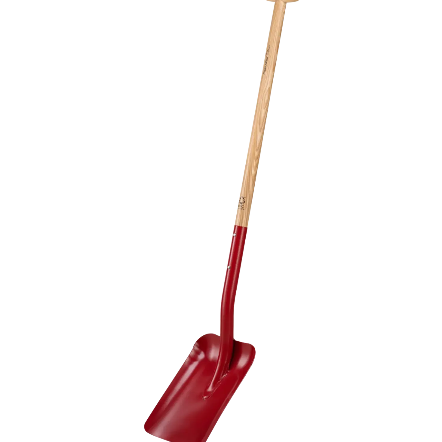 Fiskars skovl lakeret