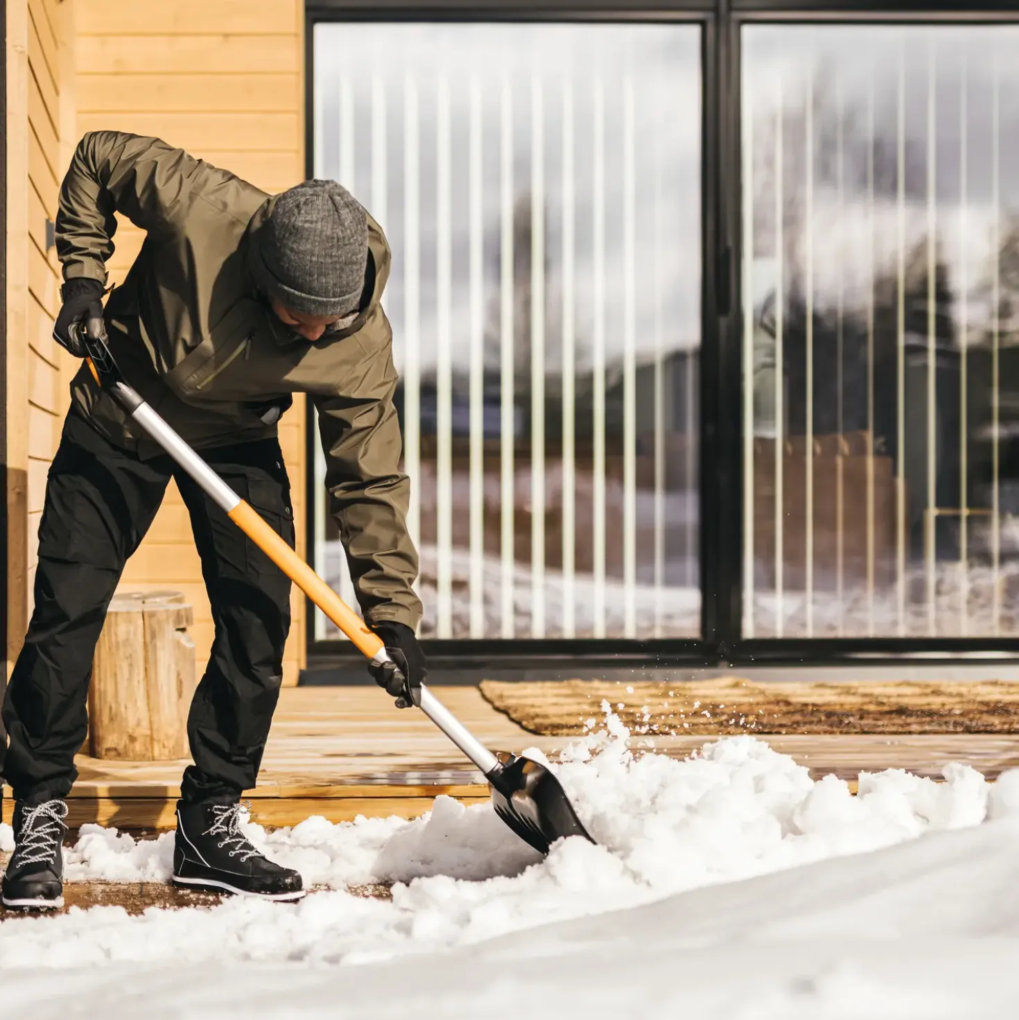 Fiskars sneskraber X serie