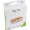 Fjeder samlemuffe 5x0,2-4 mm 8 stk orange