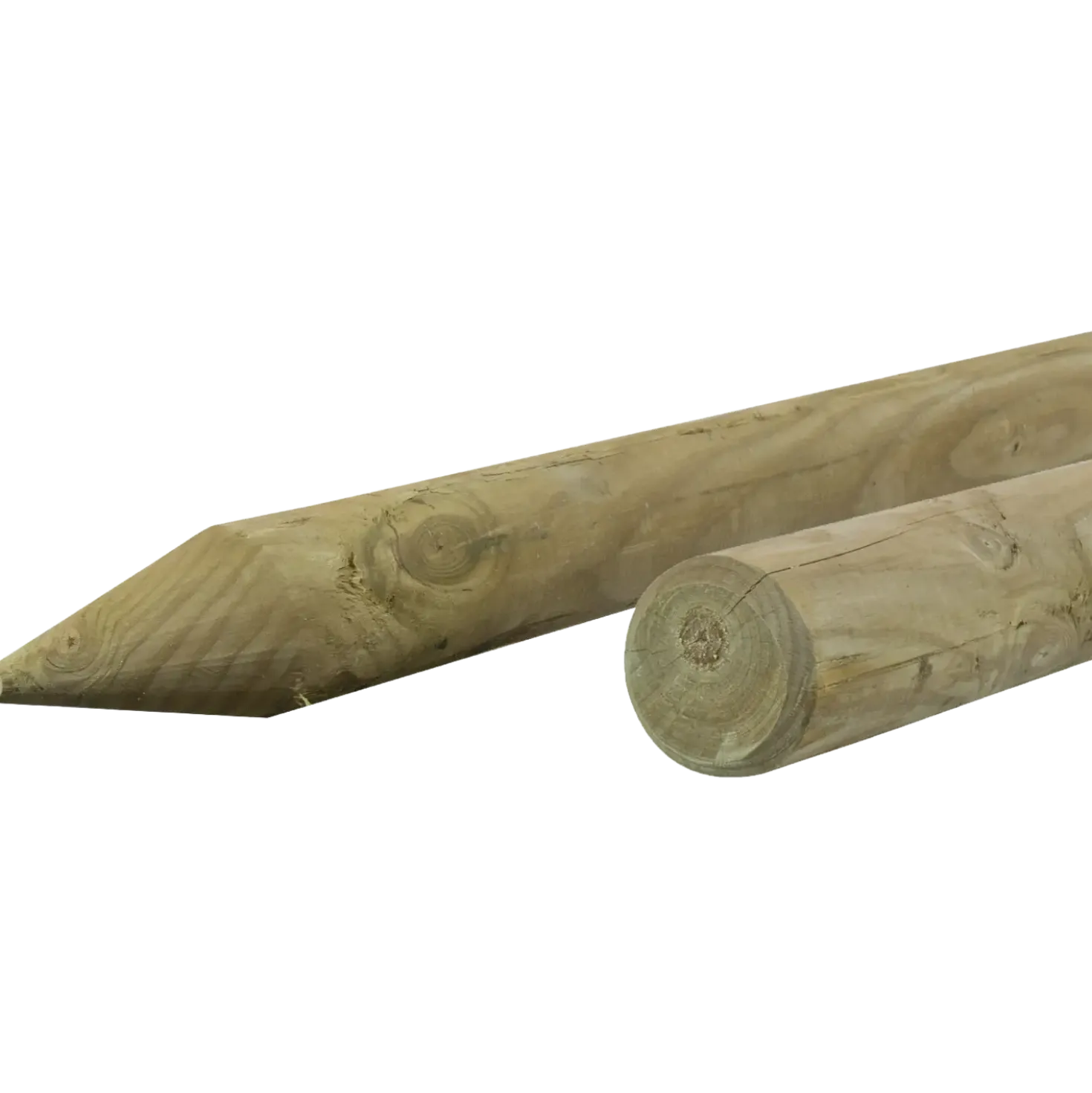 Frøslev hegnspæl Ø5x180 cm NTR A trykimprægneret spids
