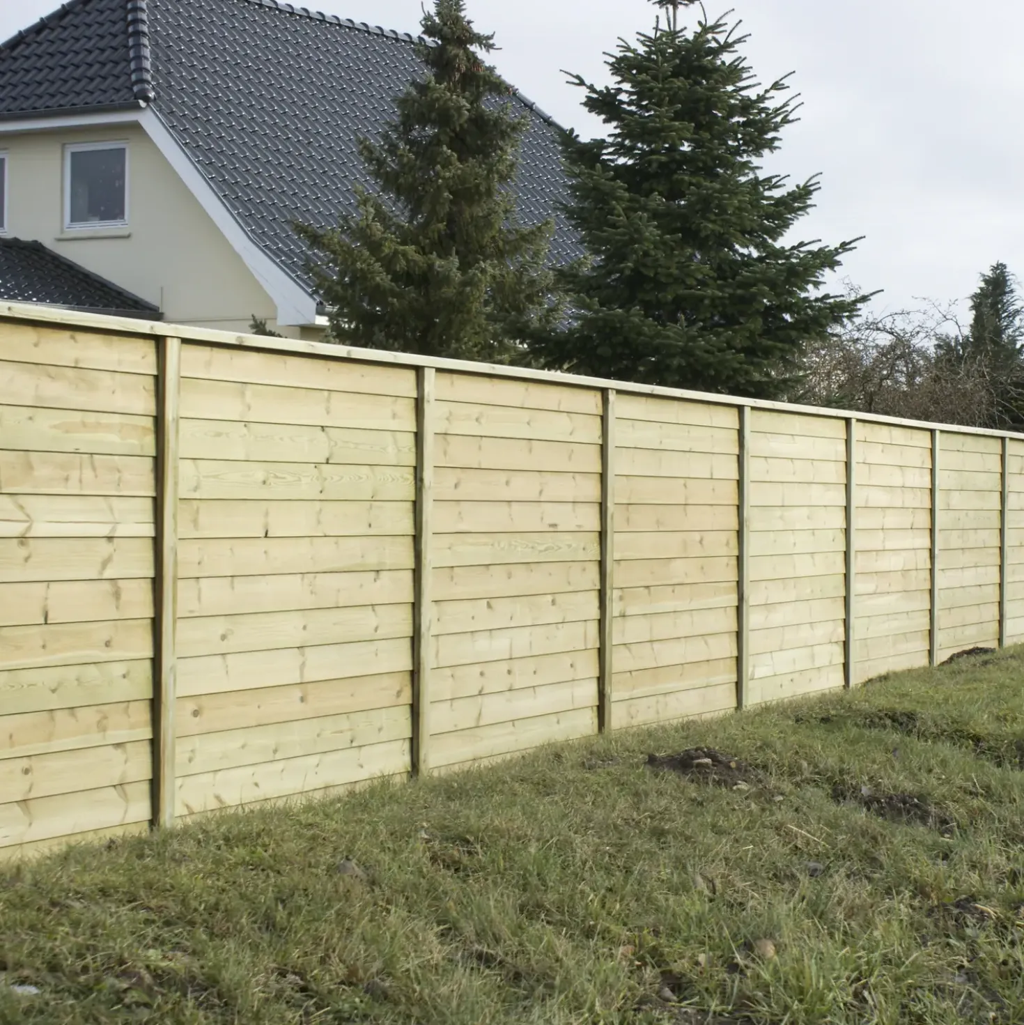 Frøslev hjørnestolpe trykimprægneret 97x97 mm længde 2,7 m