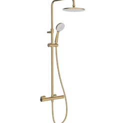 GEYSER Mini topbruserterm.sæt TB Ø222 mm HB Ø100, mat guld