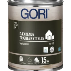 GORI 612 dækkende træbeskyttelse kridt 0,75 L